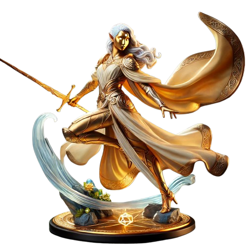 Generic Aasimar character artwork